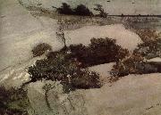 Winslow Homer Maine cliffs USA oil painting artist